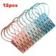 thumbnail image 1 of 12 st Plastklädnypor Handduksklämma Torkning Kläder Förvaring, 1 of 5