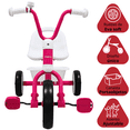 thumbnail image 2 of Triciclo para Niños JOYKOOAsiento Ajustable Ruedas de Eva con Canasta Apto a partir de 2 Años Soporta hasta 25 kg - Rosa, 2 of 6