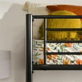 thumbnail image 4 of Pemberly Row Modern Steel Metal Twin Size Loft Bunk Bed in Black, 4 of 13