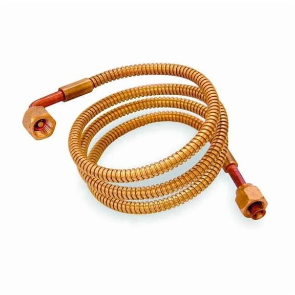 Johnson Controls Armored Capillary Tubing, 36 in, Copper SEC99AD-36C
