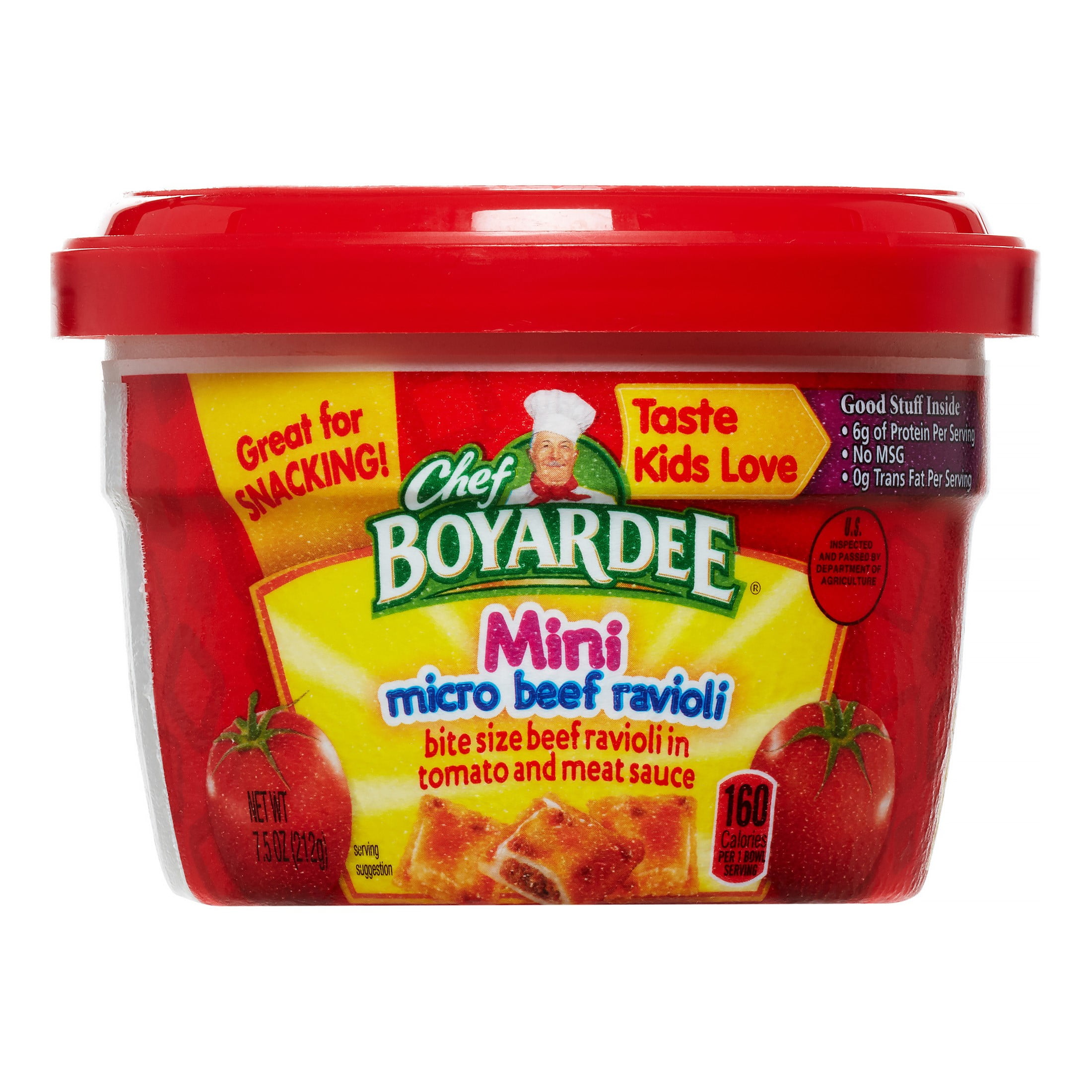Chef Boyardee Mini Micro Beef Ravioli 7 5 Oz