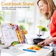 thumbnail image 3 of Soporte para libros trophable para leer libros de cocina, 3 of 7