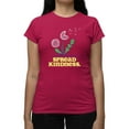 thumbnail image 3 of Spread Kindness Tee Quote T-shirt Color Women's -SelectDesign Designs, 3 of 4