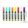 thumbnail image 3 of Vadktai Liquid Chalk Markers, Fine Tip Chalk Pens, 8 Colors Washable Window Markers for Chalkboard, Dry Erase Marker Pens for Car, Blackboard & Bistro, Non-Toxic, Wet Erase, Reversible Tip, 3 of 9