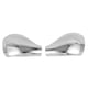 thumbnail image 4 of cubierta de espejo retrovisor Plata, 2 piezas de cubierta de espejo retrovisor de coche, Cubierta del espejo retrovisor cubierta de espejo de puerta de Material ABS reemplazo para 207 308 2006‑2014, 4 of 14