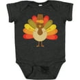 thumbnail image 3 of Inktastic Thanksgiving Pilgrim Turkey Holiday Boys or Girls Baby Bodysuit, 3 of 5