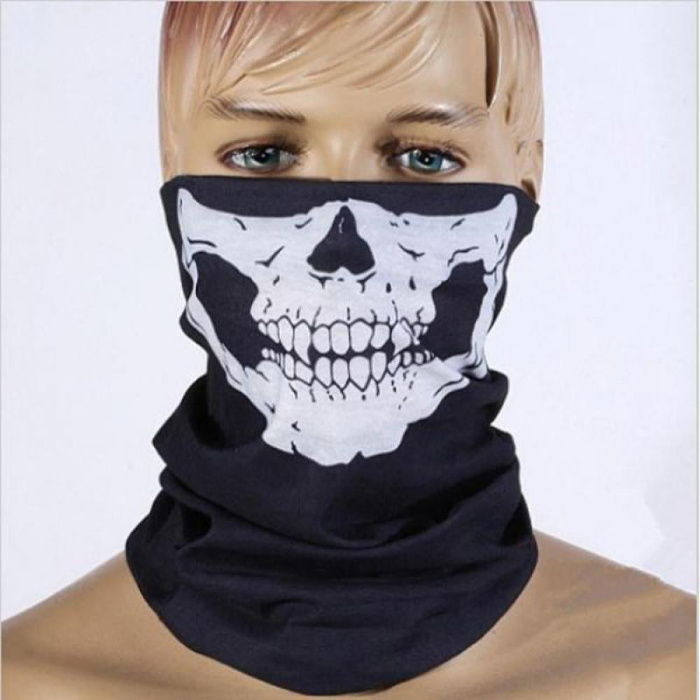 Unisex Skull Details about   Villain Neck Gaiter Bandana & Face Mask 