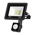 thumbnail image 1 of LED Reflector Floodlight PIR Motion Sensor Wall Lamp IP66 Waterproof LED Spotlight Outdoor Lighting Garden Exterior Street Lamp ,Extraordinary Performance, 1 of 7