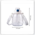 thumbnail image 4 of LEJN Kawaii Water Bottle with Straw, Adjustable Shoulder Strap, Leakproof Insulated for Summer, Cute Cartoon Kids Students Outdoor Sports Portable, 1 Piece (28 oz), 4 of 4