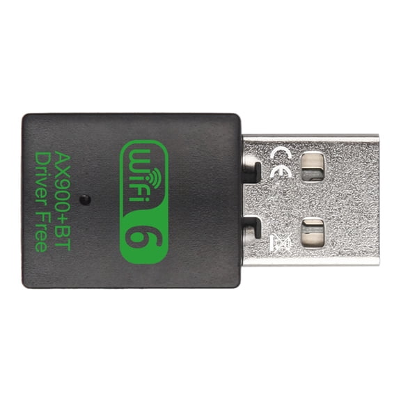 AX900 WiFi 6 USB Adapter Two 600Mbps 5.0G 286Mbps 2.40G for Win11 10 7
