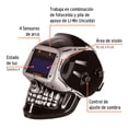 thumbnail image 2 of Careta Truper Modelo Calavera Electrónica Para Soldar Sombra 9 a 13, 2 of 3