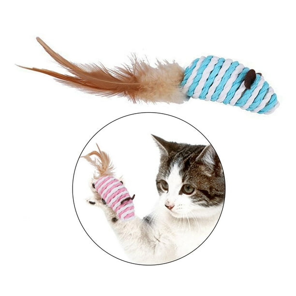Ratones falsos Juguetes para gatos Interesante para juegos