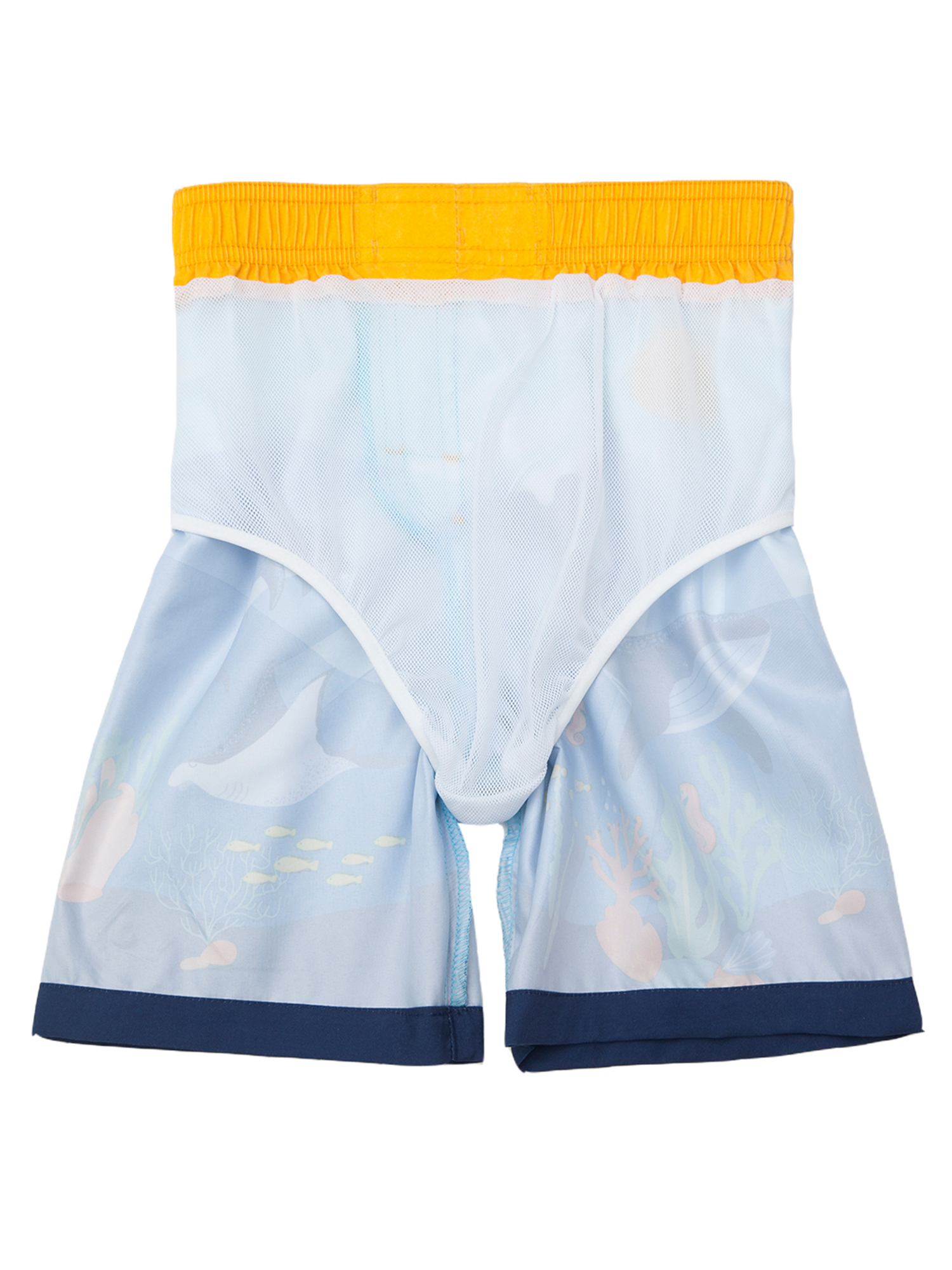 Rokka&Rolla Toddler Boys' Swim Trunks with Mesh Liner Baby Swimwear, UPF 50+ Sizes 2T-5T - image 4 of 6