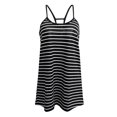 thumbnail image 2 of Suave Informal para Mujer, Camisola, Camisola a Rayas, Chaleco con Tiras, Mini Sin Espalda, SX-Large S Salvador Mini vestido de rayas, 2 of 10