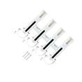 thumbnail image 1 of ZheElen Fishing Rod Holder Support Wall Mounted Fishing Rod Rack for Yacht RV Garage white white, 1 of 5