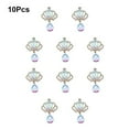 thumbnail image 4 of Minnieouse 10 Uds. Hebilla colgante de colores mezclados, colgantes dorados DIY, broche para decoración de boda, accesorios de joyería, Base de broche Ropa, zapatos y accesorios Miscelánea tipo 7 Minnieouse AP016817-07, 4 of 6