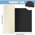 thumbnail image 2 of 70x11.8 inch Black Self Adhesive EVA Foam Roll 6mm Thick Waterproof Foam Rubber Sheet for Furniture Protecting Gap Filling Costumes and Other Craft Project Black, 2 of 9