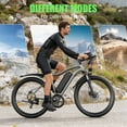 thumbnail image 5 of Electric Bike for Adults,1200W Peak Ebike, 50Miles 25MPH Commuting Electric Mountain Bike, 26" Adult Electric Bicycle with Removable Battery, 21 Speed,UL All Terrain E-Bike, 5 of 11