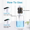 thumbnail image 5 of Dispensador de jabón automático, sensor de movimiento infrarrojo, resistente al agua, manos libres, 5 of 5