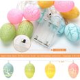 thumbnail image 2 of Guirnaldas de luces decorativas, 10 luces LED de 2 m con forma de huevo, luz de huevos de Pascua con pilas, interior para primavera, árbol, conejo, exterior, dormitorio, cumpleaños, boda, fiesta,, 2 of 5