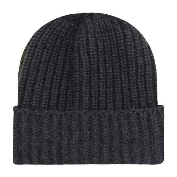 Ladies' Solid Color Knitted Warm Winter Hat Outdoor Knitted Hat, Suitable for Cold Weather