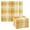 Amber Cream Plaid, variant on Dailycode 6 Packs Kitchen Dish Towels Soft Absorbent Dish Cloths Navy and White Plaid 11"x11"