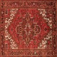 thumbnail image 1 of Ahgly Company Indoor Square Persian Orange Traditional Area Rugs, 7' Square, 1 of 4