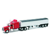 New-Ray Kenworth W900 Grain Hauler Tractor and Trailer 1/32 Scale Toy Model Car