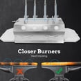thumbnail image 6 of 2600°F Propane Gas Forge with Double Doors – Large-Capacity Stainless Steel Blacksmithing and Knife-Making Equipment, Portable Farrier Tool, Gas Welding Forge Kit (Four Burners), 6 of 6