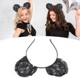 thumbnail image 4 of Round Ears Headband, Cute Cat Ears Headband For Daily Wear For Party For Women For Girls For Christmas ANGGREK Cocina, Decoración y Otros, 4 of 5