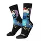 thumbnail image 5 of Calcetines divertidos y locos Ohana para hombre, estilo hip hop, Harajuku, con estampado de calidad, para niños, 5 of 7