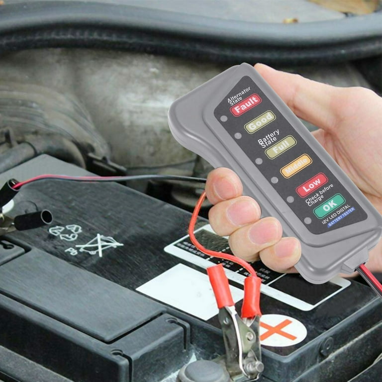 12V Car Battery Alternator Tester Test Battery Condition, 58 OFF