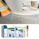 thumbnail image 1 of Pintura selladora impermeable multiusos | Pegamento reparador de fugas | Unión flexible para paredes, techos, baños, cocinas, azulejos, madera, metal | Parche para grietas | 100 ml con brocha, 1 of 9