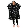 thumbnail image 1 of Sudadera Cobija Polar con Capucha Adulto Unitalla Negro, 1 of 6
