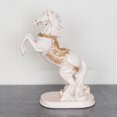 thumbnail image 2 of Modern Horse Statue Figurine Animal Sculpture Feng Shui Collectable for Table Cabinet Shelf Office Decor Gift White, 2 of 7