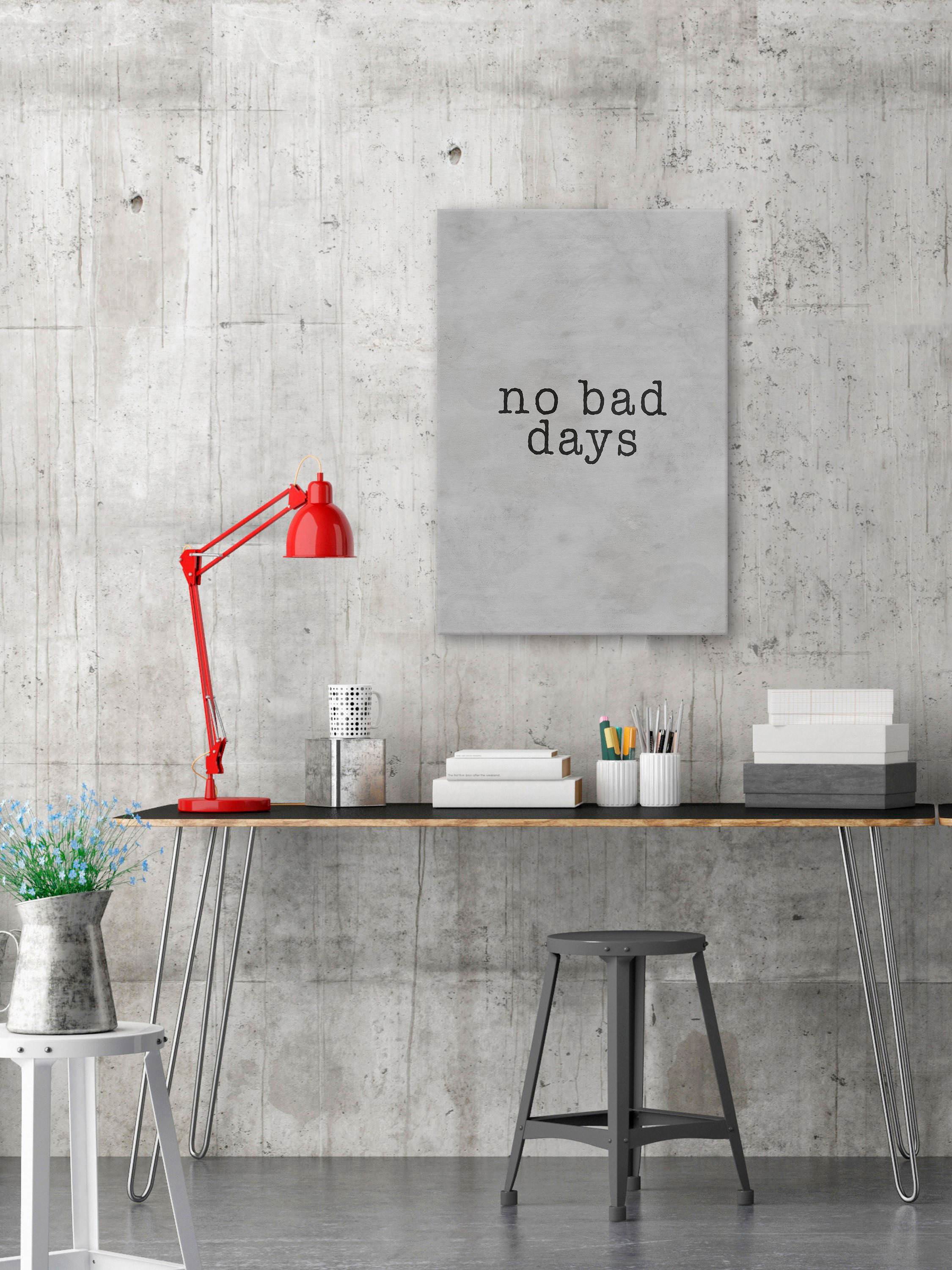 No Bad Days Painting Print on Wrapped Canvas