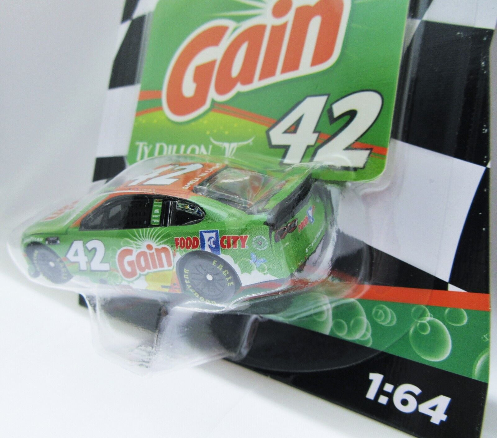 Ty Dillon ~ Gain 42  ~ NASCAR Authentics ~ Die Cast  1:64 Scale