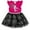 Purple / black, variant on Marvel Spider-Man Spider-Gwen Ghost Spider Toddler Girls Tulle Dress Purple / Black 2T