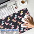 thumbnail image 4 of Long Mouse Pads for Desk,Cartoon Colorful Unicorn Pattern Desk Mats on Top Of Desks, Desk Mouse Pad Extra Large with 3mm Non-Slip Base and Stitched Edge for Gaming,Office,Work,Home 31.5"x11.8", 4 of 6