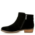 thumbnail image 4 of Franco Fortini Womens Brayden Low Heel Ankle Boot Shoes, Black, US 6, 4 of 7
