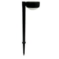 thumbnail image 3 of Better Homes & Gardens Solar Powered Black Dome Downlight Walkway and Landscape Light, 20 Lumens (4 Count), 3 of 8