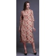 thumbnail image 5 of Bimba Printed Straight Kurti Kurtis For Women Summer Clothing Medium, 5 of 6