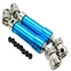 thumbnail image 1 of Bewildely RCGOFOLLOW 2 uds diseño estriado de acero junta de transmisión Universal para 1/10 Rc junta de transmisión Universal AXIAL SCX10 RC Kits de construcción modelo Azul, 1 of 6