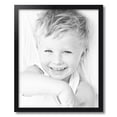 thumbnail image 2 of ArtToFrames 18" x 22" Satin Black Picture Frame, 18x22 inch Black Wood Poster Frame (WOM-4654), 5 Pack, 2 of 7