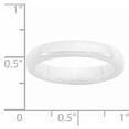 thumbnail image 5 of Ceramic White 4mm Polished Band, 5 of 9
