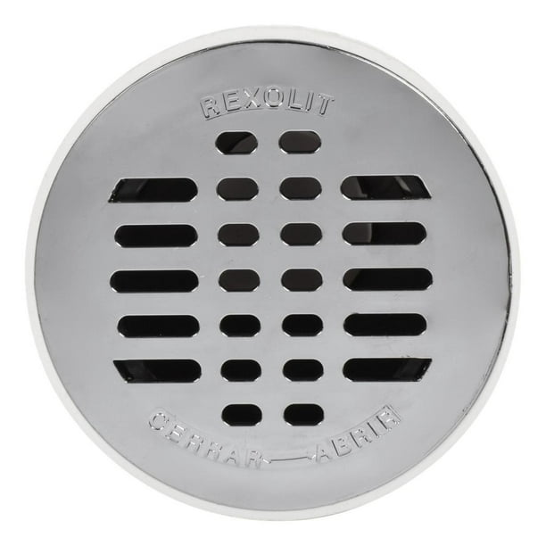 Coladera Para Sanitarios Rexolit Plástico Plata 100 Mm multicolor