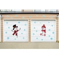 thumbnail image 6 of 4 Sheet Christmas Decorations Door Snowman Door Decorations Removable Christmas Wall Stickers Christmas Door Stickers with Snowflake Decals for Window Door Refrigerator Wall, 6 of 6