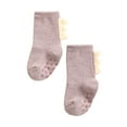thumbnail image 2 of Xihbxyly Girls Socks And Winter Baby Baby Non-slip Floor Children's Coral Fleece Thickened Dinosaur Children's 1PC, 2 of 3