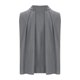 thumbnail image 4 of Tops Casuales sin Mangas para las Mujeres Color Sólido Cuello Redondo Plisado Blusa sin Espalda, Tops de Color Sólido para las Mujeres Respirable Primavera Verano Diario, 4 of 8