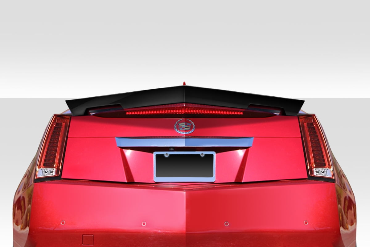 PAINTED CADILLAC CTS COUPE 2-DR FLUSH MOUNT FACTORY STYLE REAR SPOILER 2011-2014